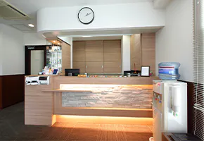 土日診療・船橋駅駅近で通いやすい環境のため安心