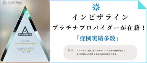 プラチナプロバイダーのバナー    